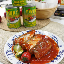 DOCANNED canned food mackerel in tomato sauce